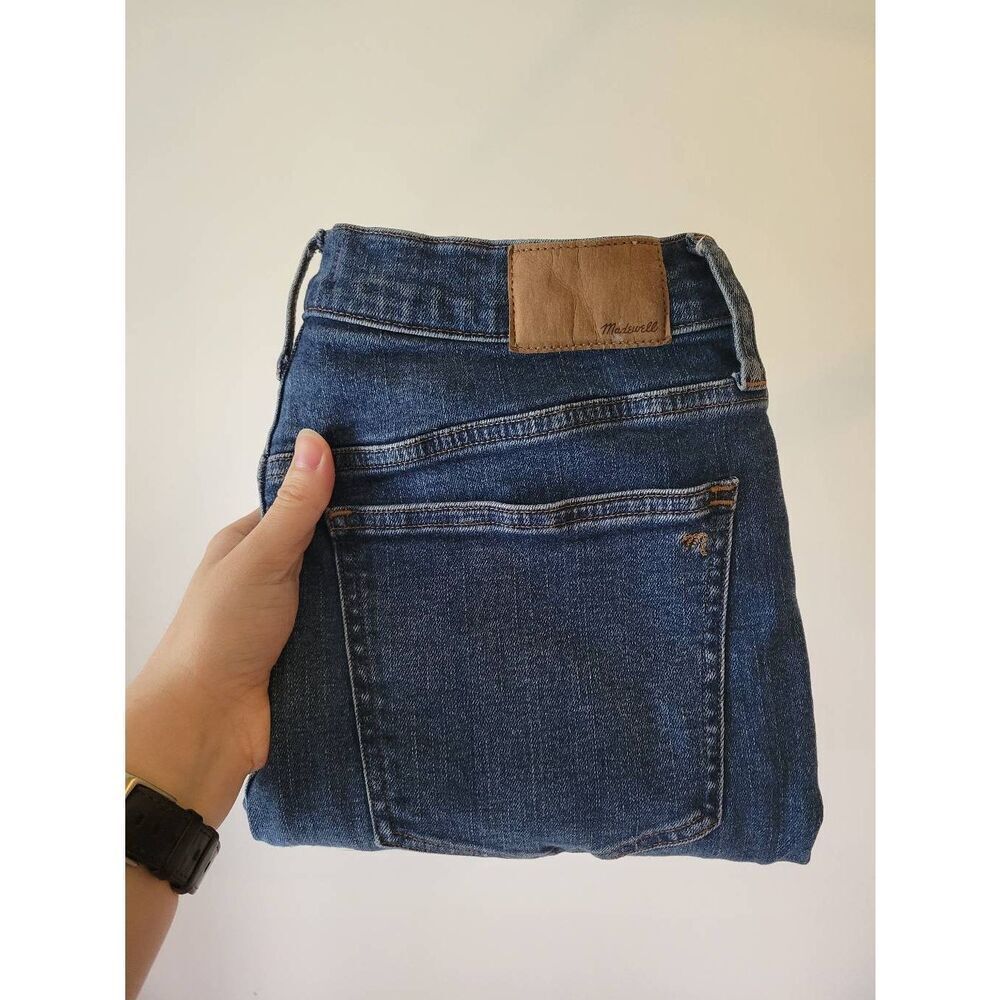Madewell The Perfect Vintage Jean 28 Medium Wash High Rise Straight Stretch Deni - Picture 7 of 7